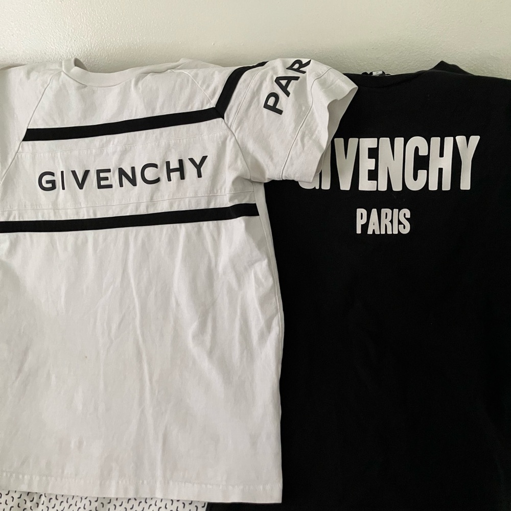 Givenchy Kids Black & White Logo Tee Set